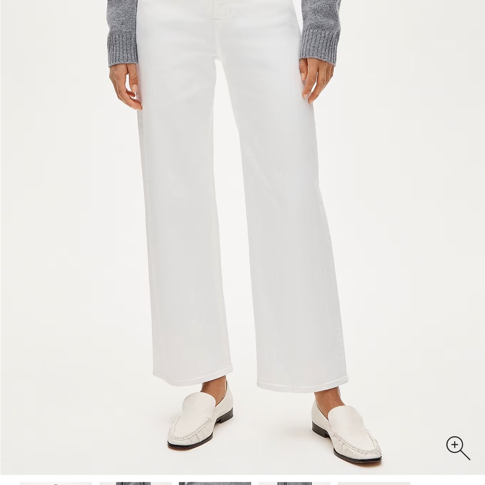 J. Crew full length slim wide leg jeans size 26P